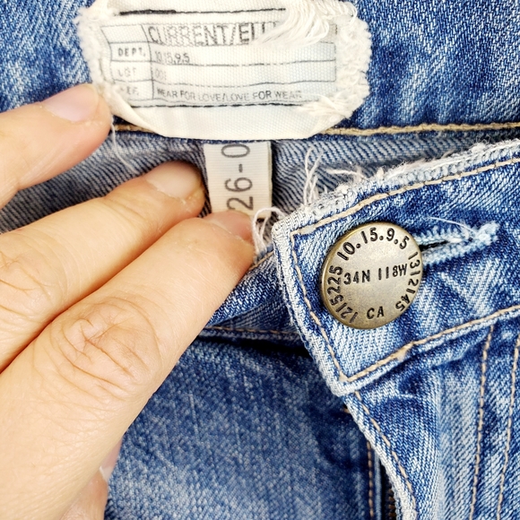 Current/Elliott  Highwaisted Wide leg Jeans Sz26 - Picture 2 of 7